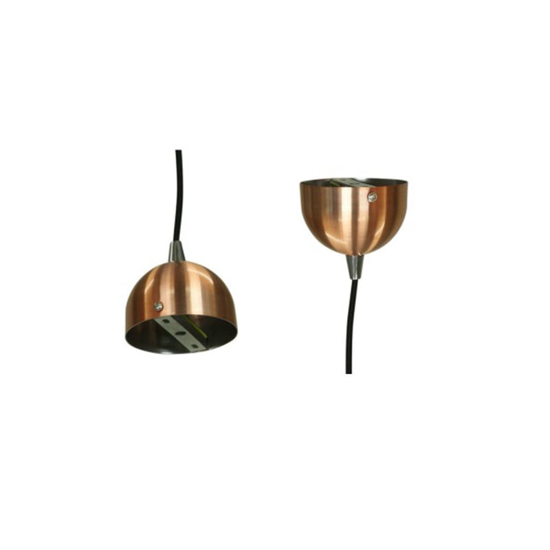 Porta Industrial Dome Metal Pendant Light Lamp Shiny Finish - Copper Fast shipping On sale