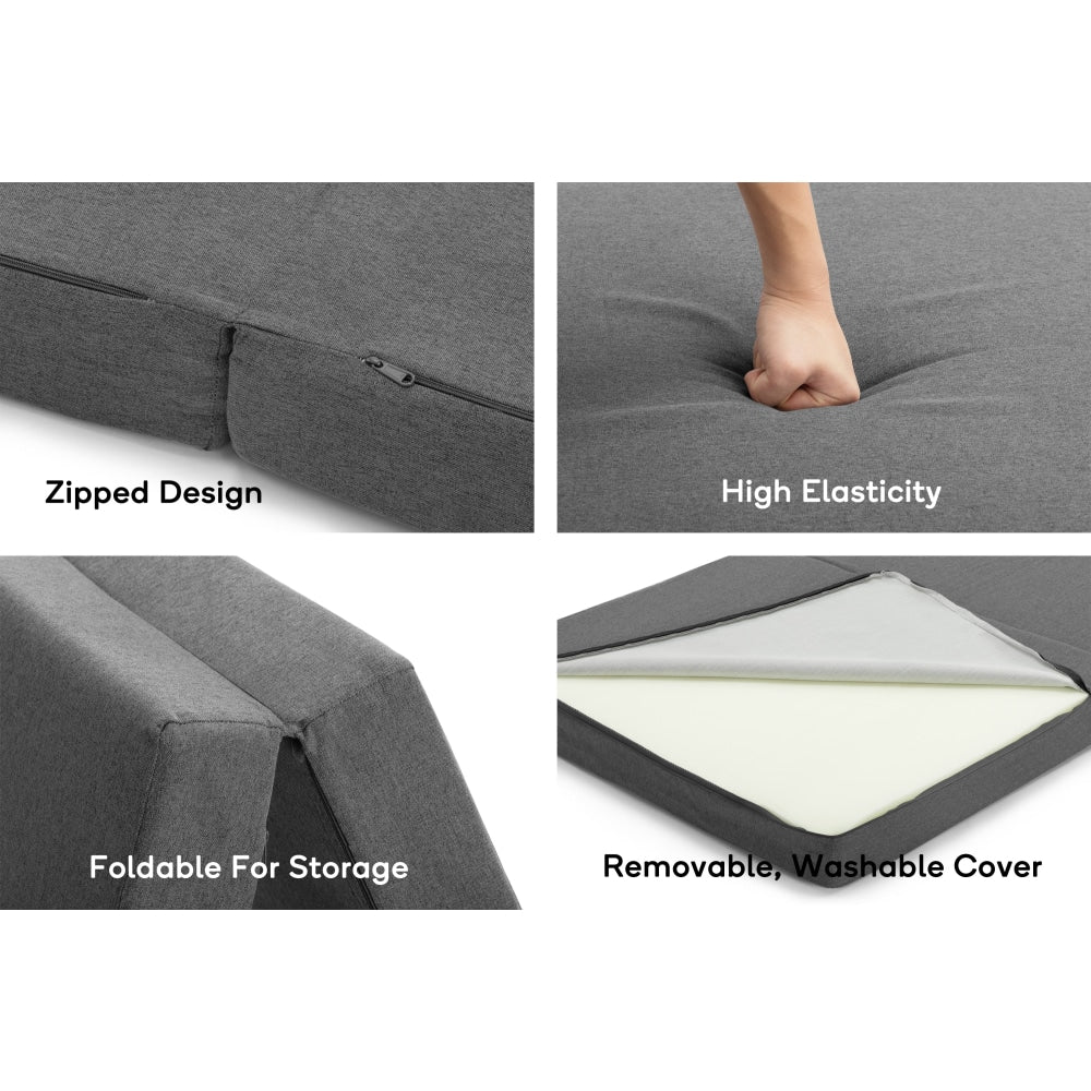 Portable Folding Foam Mattress - Double Fast shipping On sale