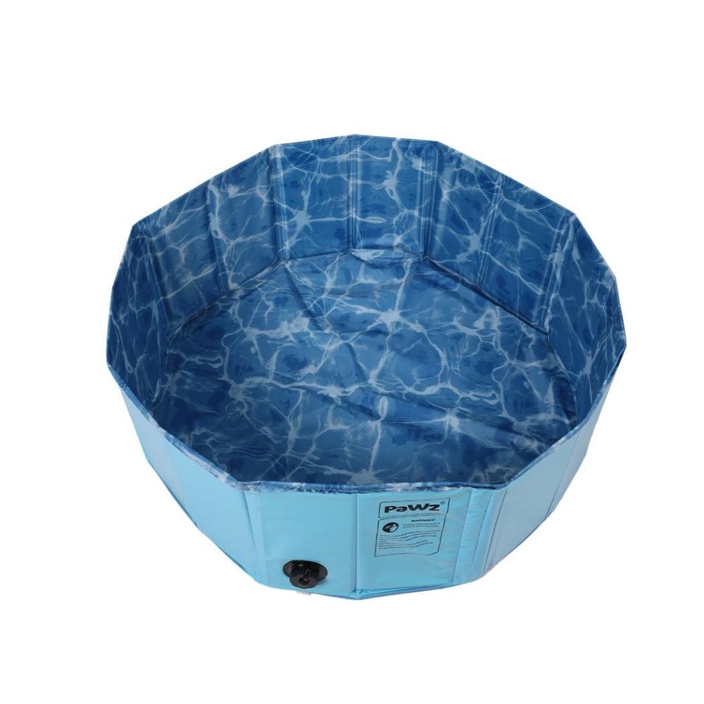 Portable Pet Swimming Pool Kids Dog Cat Washing Bathtub Outdoor Bathing M Supplies Fast shipping On sale