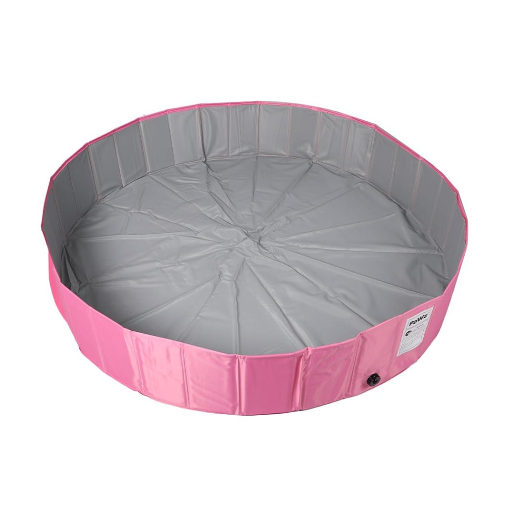 Portable Pet Swimming Pool Kids Dog Cat Washing Bathtub Outdoor Bathing Pink S Supplies Fast shipping On sale