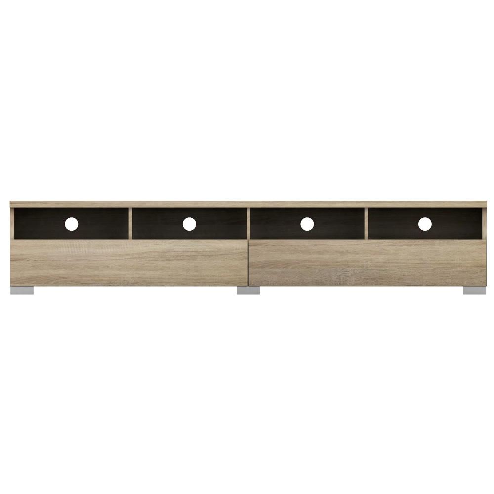 Porto 2-Drawer TV Stand Entertainment Unit Storage Cabinet 2m- Light Sonoma Oak Fast shipping On sale