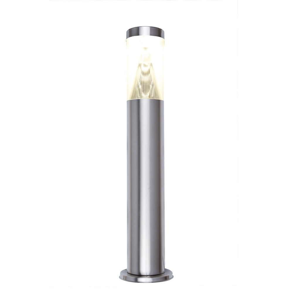 PORTUS Garden Bollard Light 6W Round Stainless Steel 316 3000K IP67 H500mm Anti Glare 620LM Fast shipping On sale