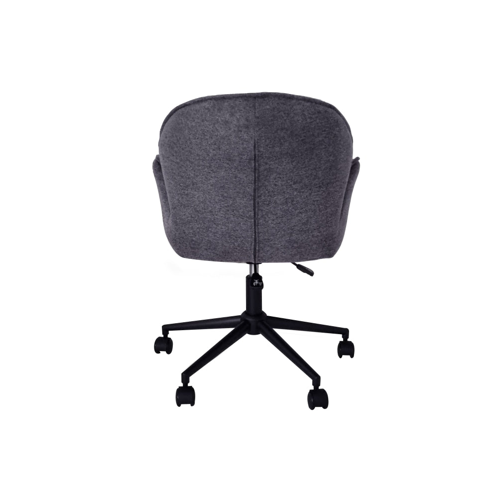 Power Fabric Office Computer Task Chair - Grey Fast shipping On sale
