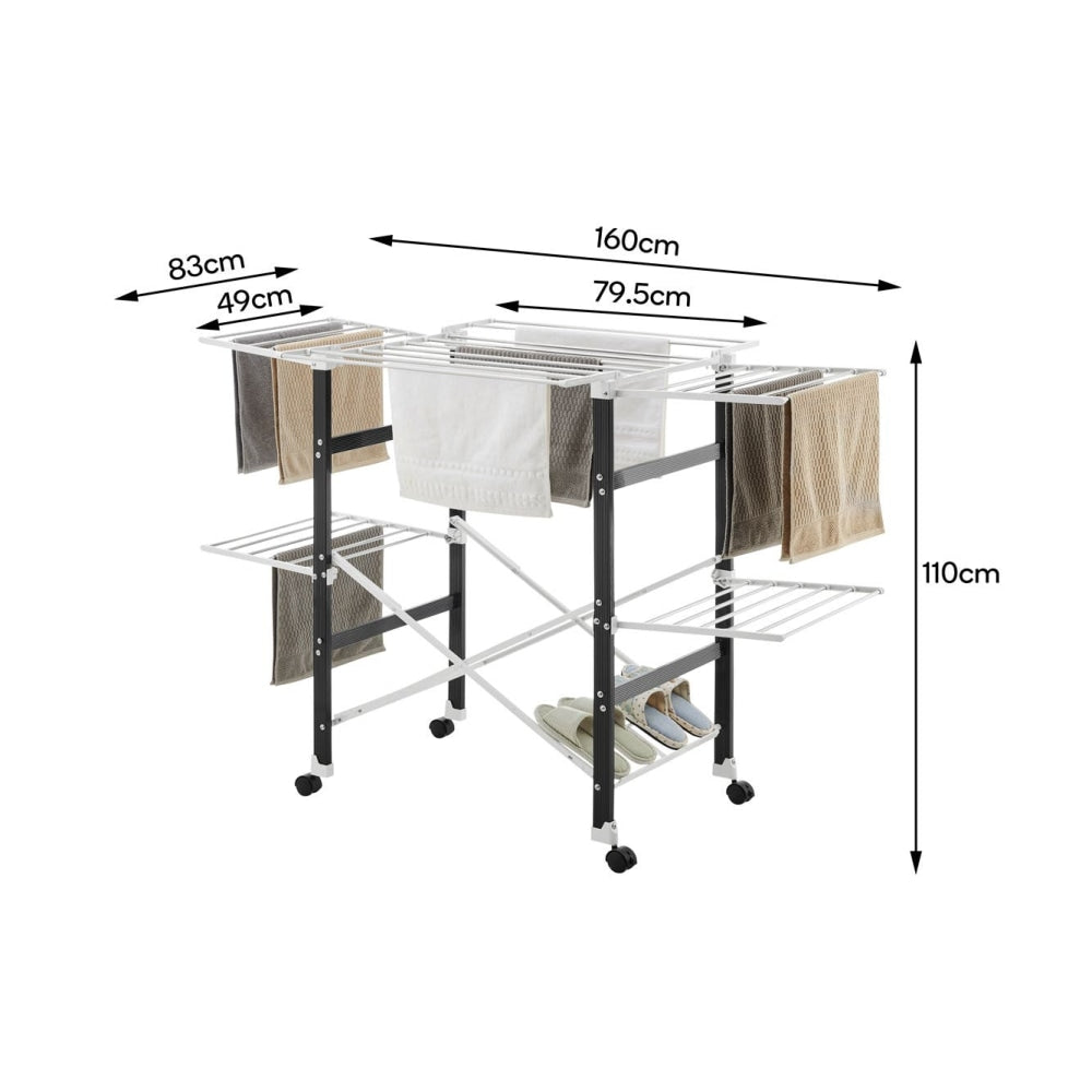 Premium Washing Clothes Hanger Drying Rack Coat Fast shipping On sale