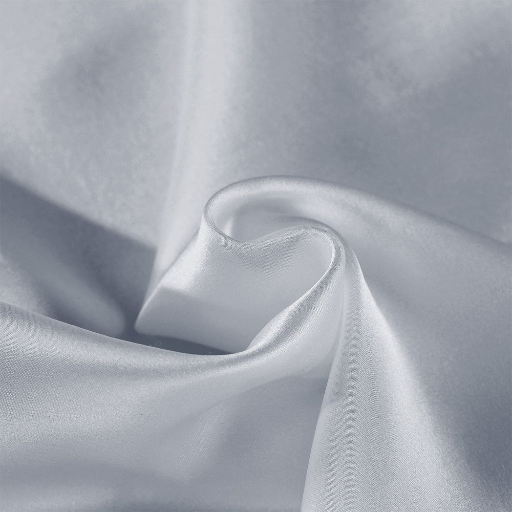 Pure Silk Pillow Case by Royal Comfort-Silver Bed Sheet Fast shipping On sale
