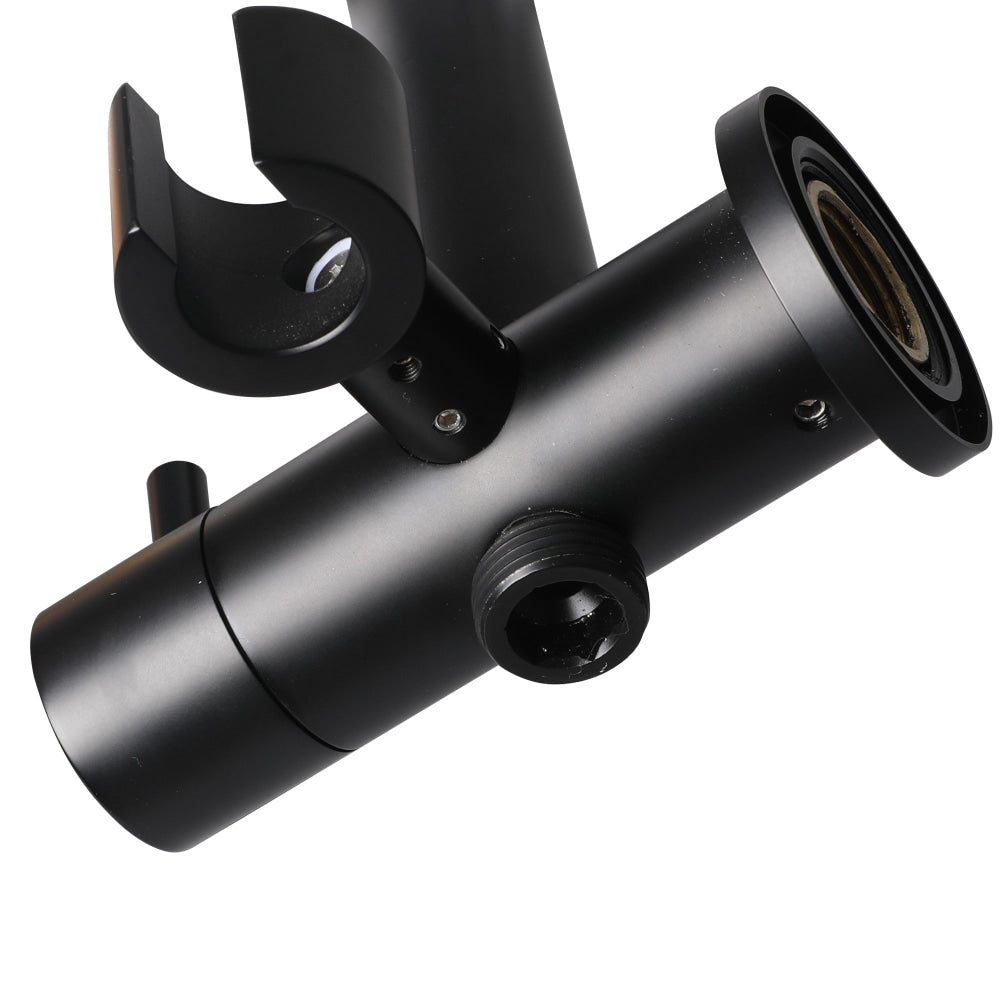 Rain Shower Head Set Black Round Brass Taps Mixer Handheld High Pressure 10’ Tap & Fast shipping On sale