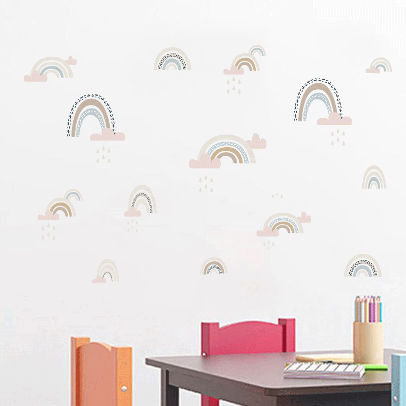 Rainbow Wall Sticker Decoration Decor Fast shipping On sale