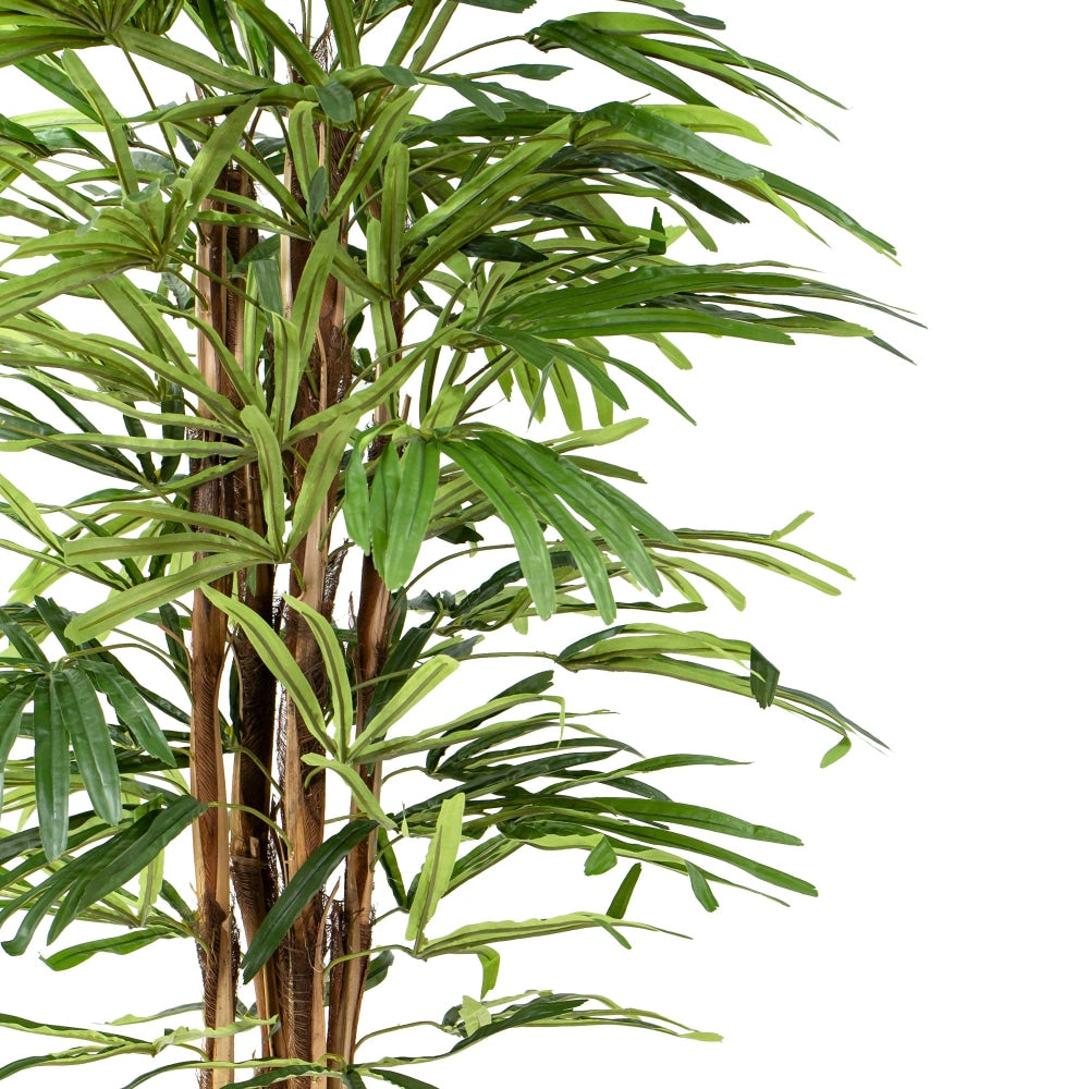 Raphis Palm Tree Artificial Fake Plant Flower Decorative 140cm In Pot Fast shipping On sale