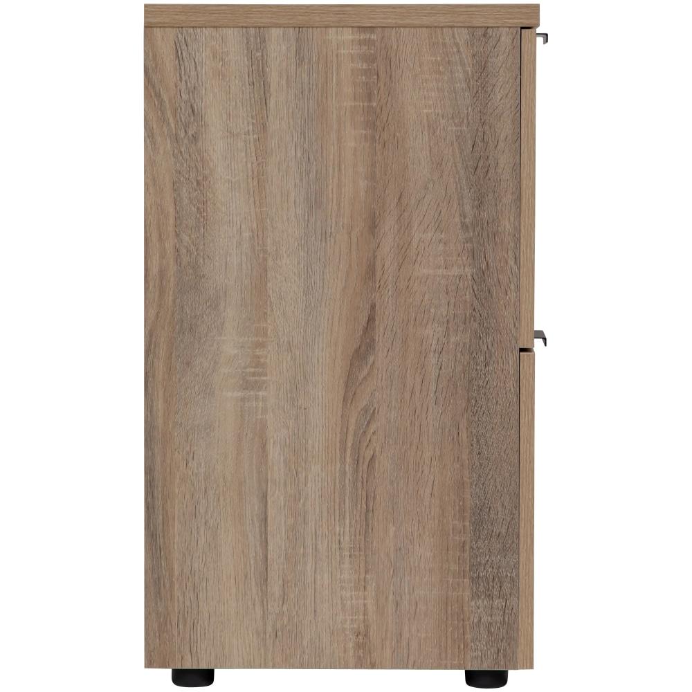 Ravee 2-Drawer Filing Cabinet Office Shelves Storage Cupboard - Light Sonoma Oak Fast shipping On sale