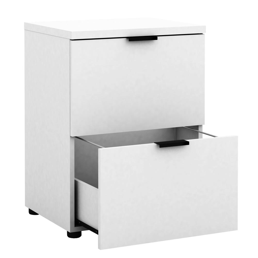 Ravee 2 - Drawer Filing Cabinet Office Shelves Storage Cupboard - White Fast shipping On sale