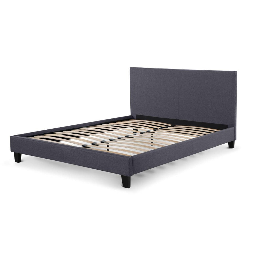 Ravello Collection Bed Frame King Size - Charcoal Grey / Fast shipping On sale