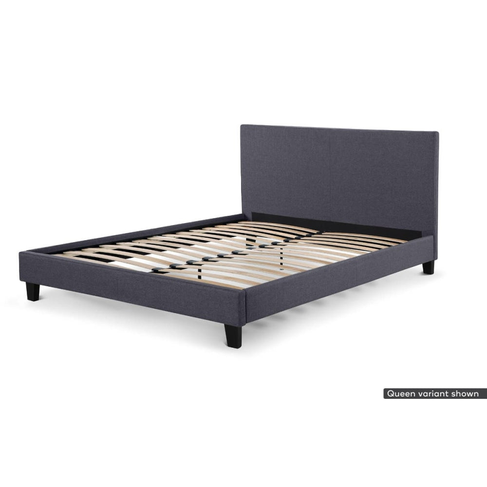 Ravello Collection Bed Frame King Size - Charcoal Grey / Fast shipping On sale