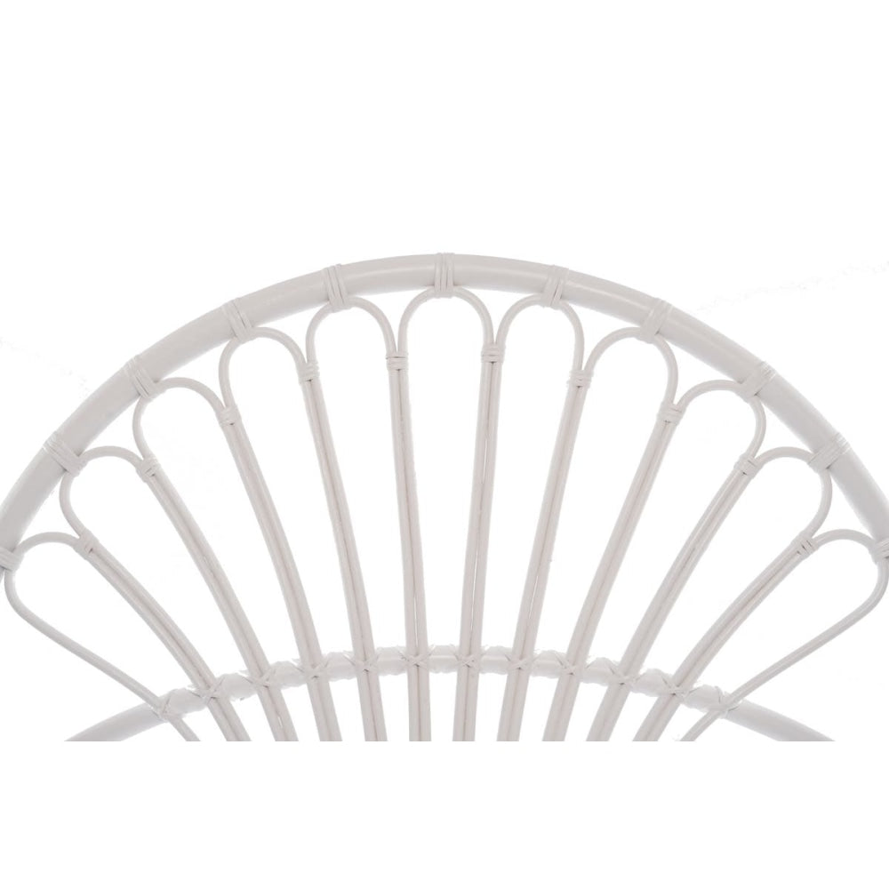 Remi Rattan Eco Friendly Bed Head Headboard Single Size - White Fast shipping On sale