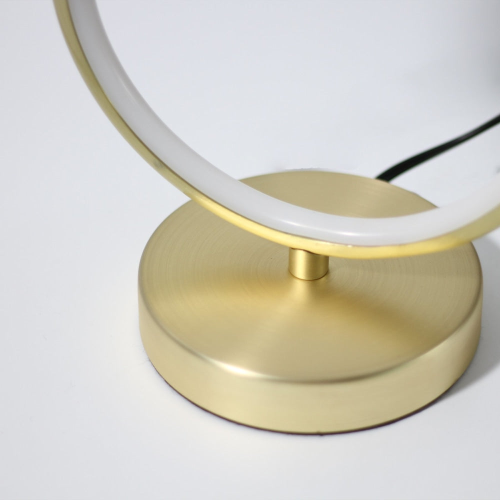 Reno Modern Elegant Table Lamp Desk Light - Brass & white Fast shipping On sale