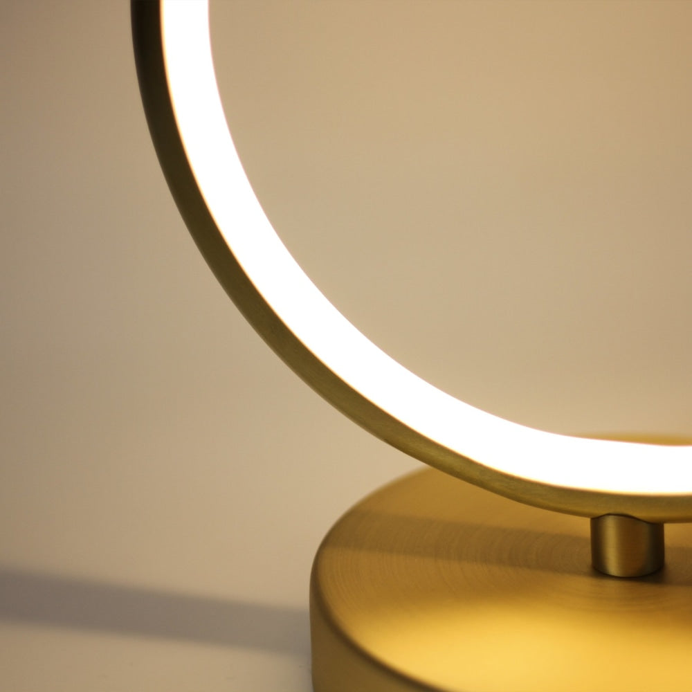 Reno Modern Elegant Table Lamp Desk Light - Brass & white Fast shipping On sale
