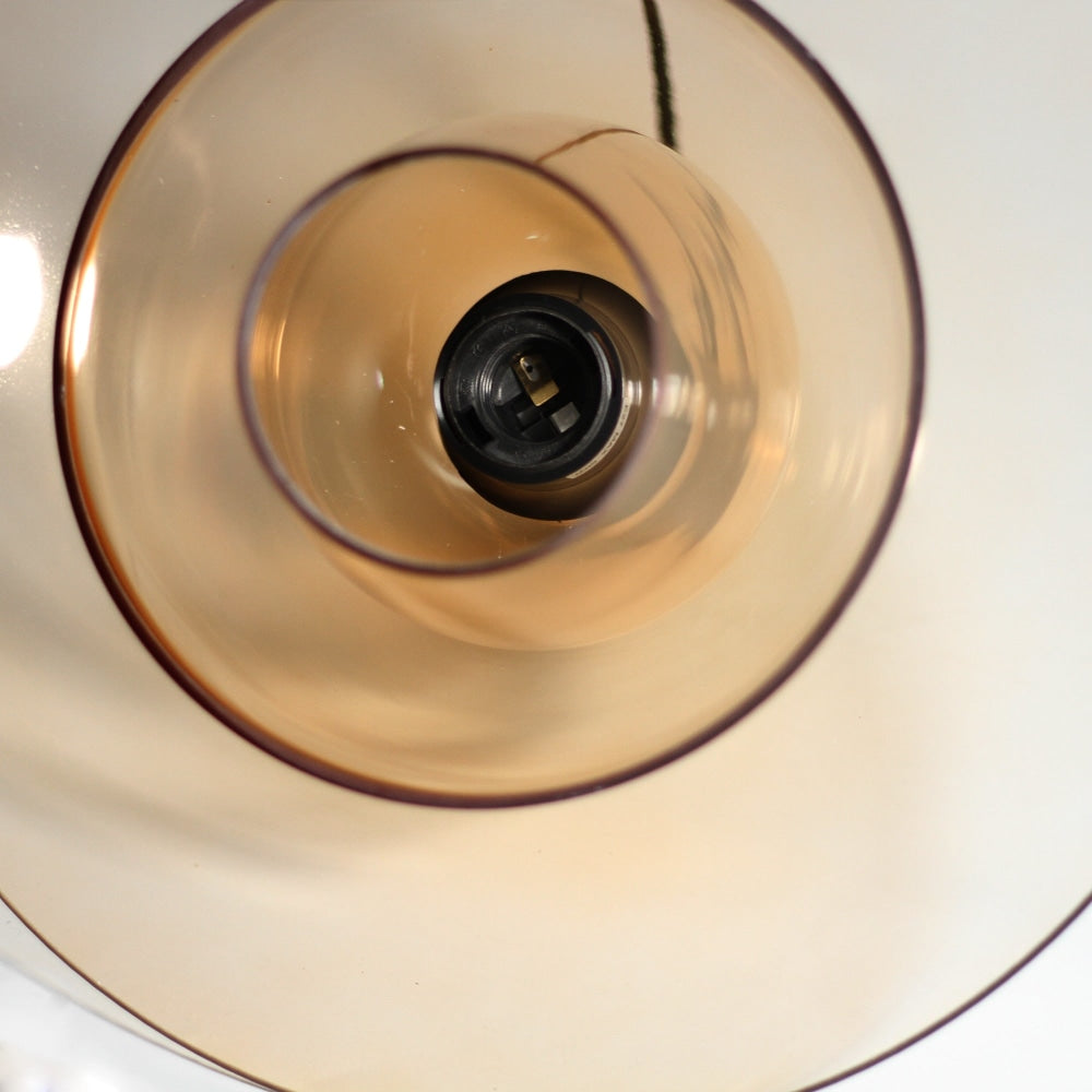Revivo Modern 3 - Inverted Bowl Design Pendant Lamp Light Amber Fast shipping On sale