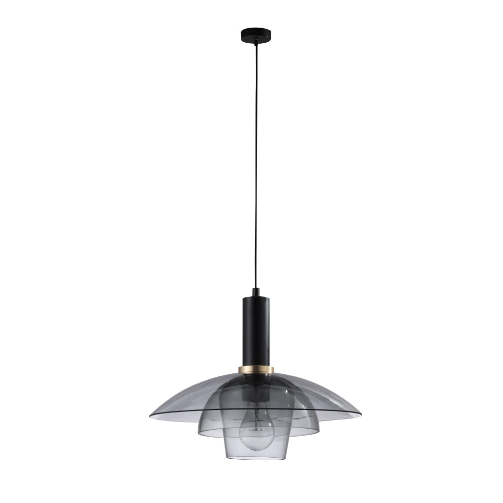 Revivo Modern 3-Inverted Bowl Design Pendant Lamp Light Grey Fast shipping On sale