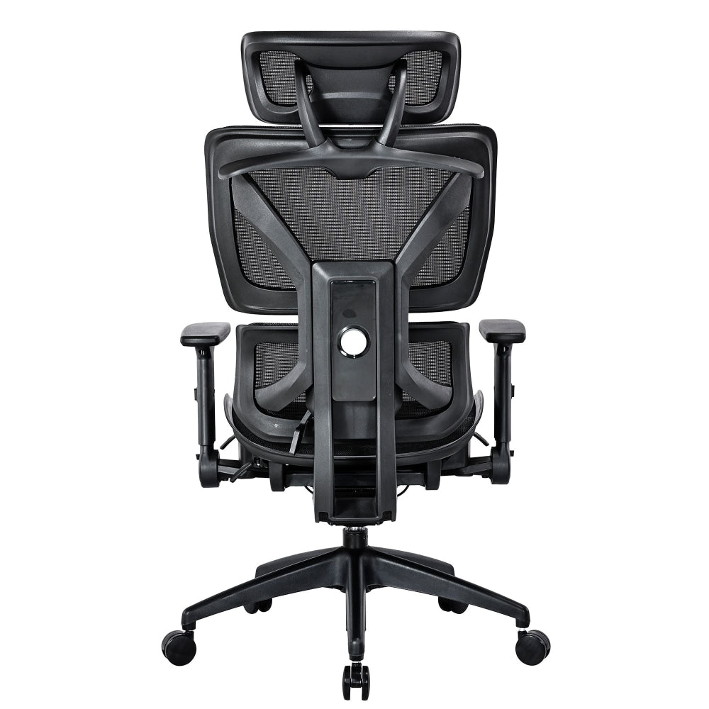 RISCHE Mesh Ergonomic Filpped Armrest Adjustable Executive Office Computer Chair - Black Fast shipping On sale