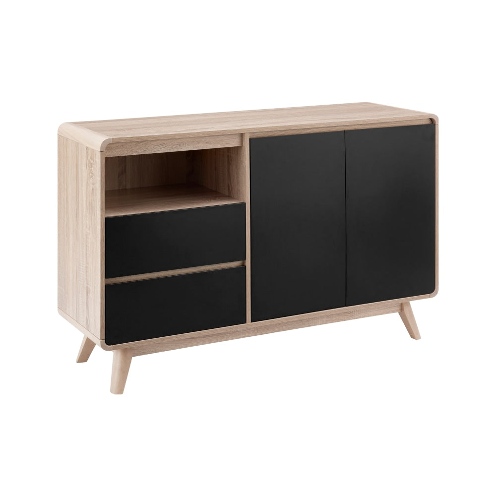 Robin Buffet Unit Sideboard Storage Cabinet - Black & Fast shipping On sale