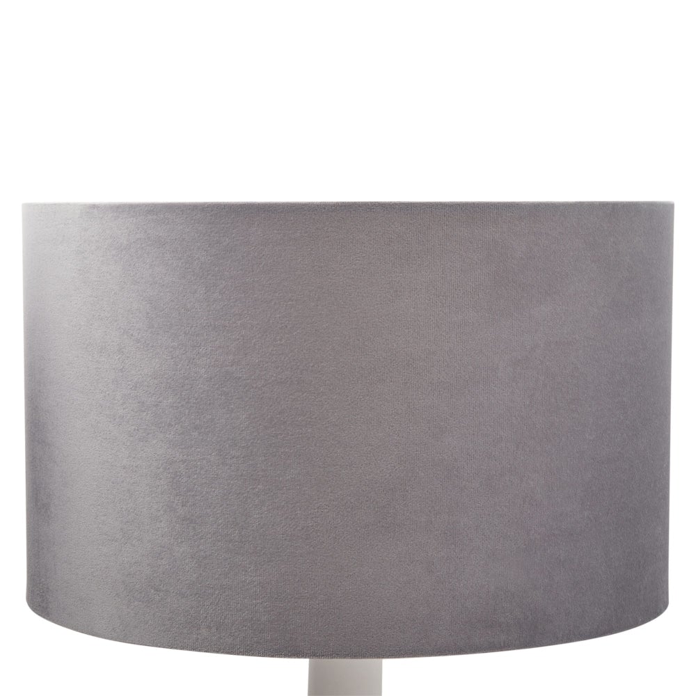 Rome Ceramic Base Table Desk Lamp - Grey Fast shipping On sale