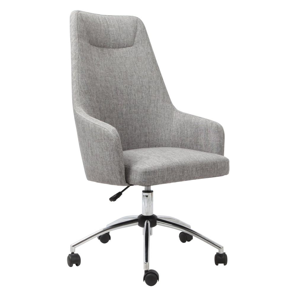 Rover Fabric Home Office Manager Computer Working Desk Chair - Grey Fast shipping On sale
