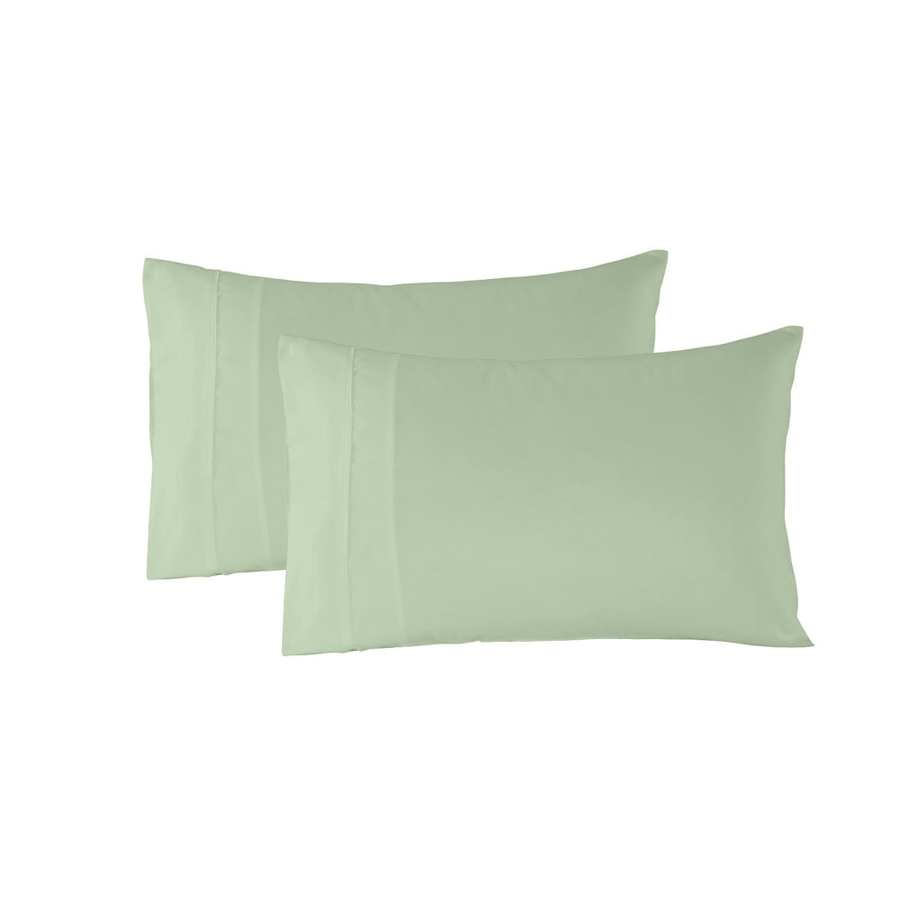 Royal Comfort - 1200TC Ultrasoft 4 Pc Sheet Set - Double - Sage Green Bed Fast shipping On sale