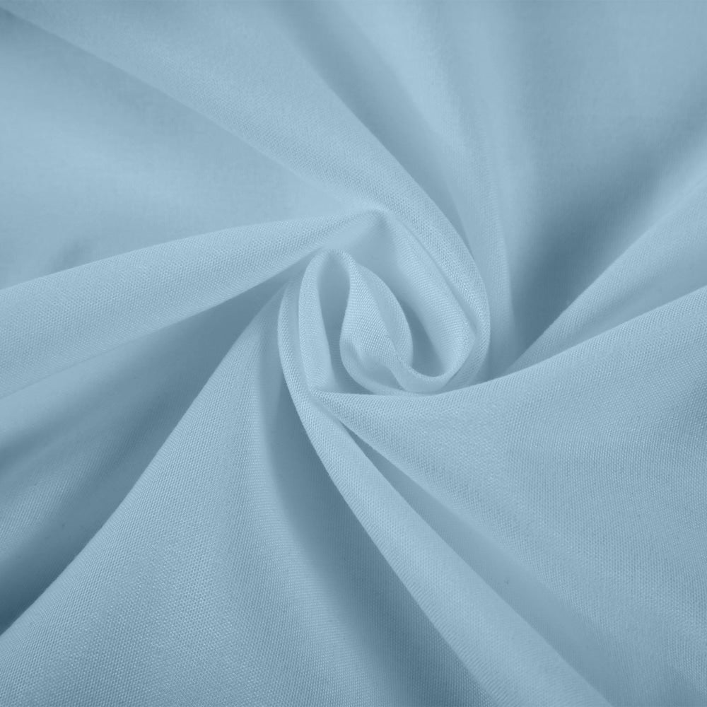 Royal Comfort 1200TC Ultrasoft 4 Piece Sheet Set - Queen - Sky Blue Bed Fast shipping On sale