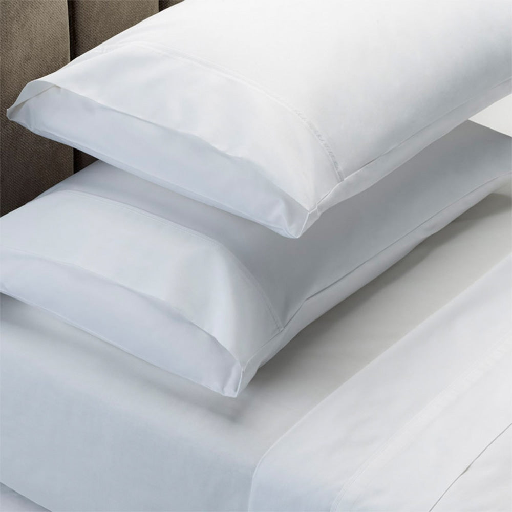 Royal Comfort 1500TC Cotton Rich Fitted 4 PC sheet Sets Double-White Bed Sheet Fast shipping On sale