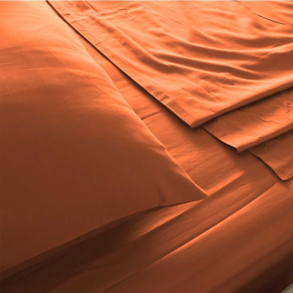 Royal Comfort - Balmain 1000TC Bamboo cotton Sheet Sets (King) - Cinnamon Bed Fast shipping On sale