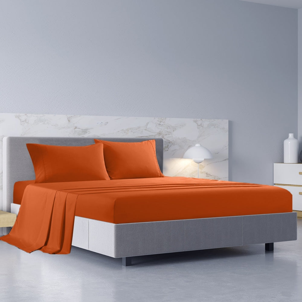 Royal Comfort - Balmain 1000TC Bamboo cotton Sheet Sets (King) - Cinnamon Bed Fast shipping On sale