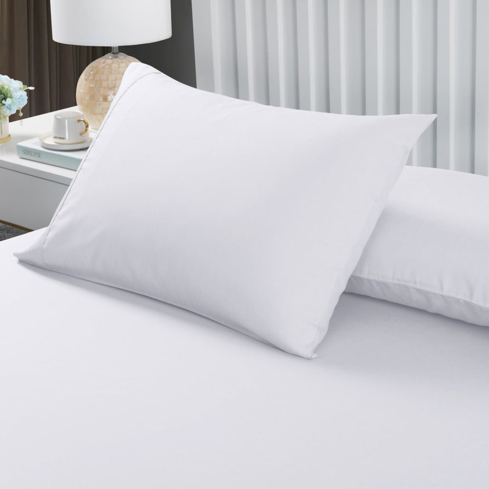 Royal Comfort Bamboo Cooling 2000TC 3-Piece Combo Set - Queen-White Bed Sheet Fast shipping On sale