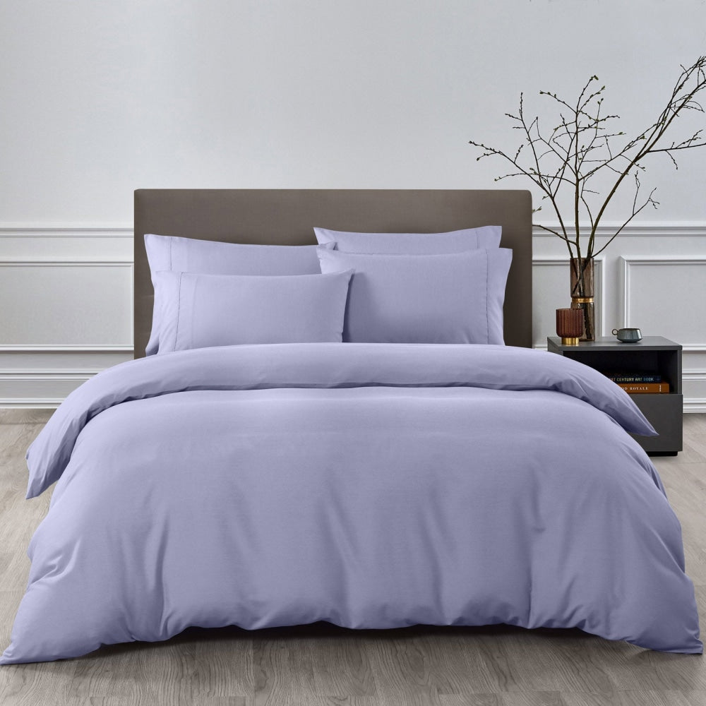 Royal Comfort Bamboo Cooling 2000TC 6-Piece Combo Set -Double-Lilac Grey Bed Sheet Fast shipping On sale