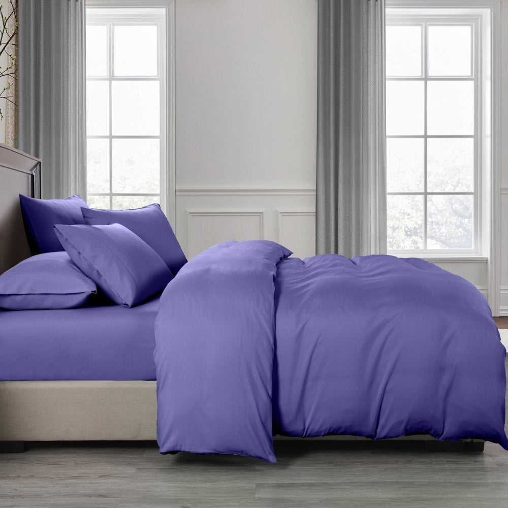 Royal Comfort Bamboo Cooling 2000TC 6-Piece Combo Set -King-Royal Blue Bed Sheet Fast shipping On sale