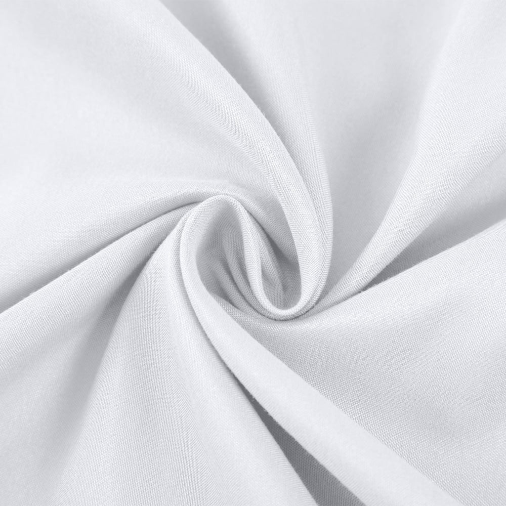 Royal Comfort Bamboo Cooling 2000TC Sheet Set - Double-White Bed Fast shipping On sale