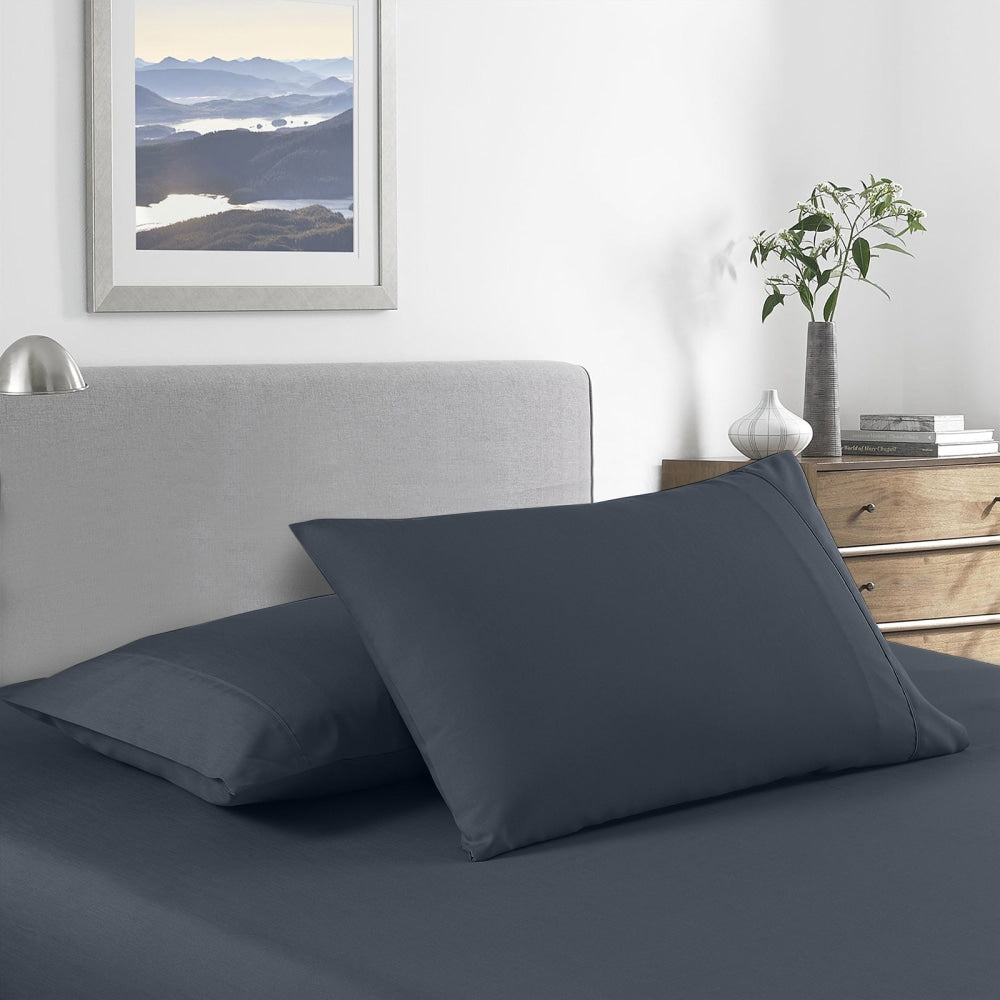 Royal Comfort Bamboo Cooling 2000TC Sheet Set King - Charcoal Bed Fast shipping On sale