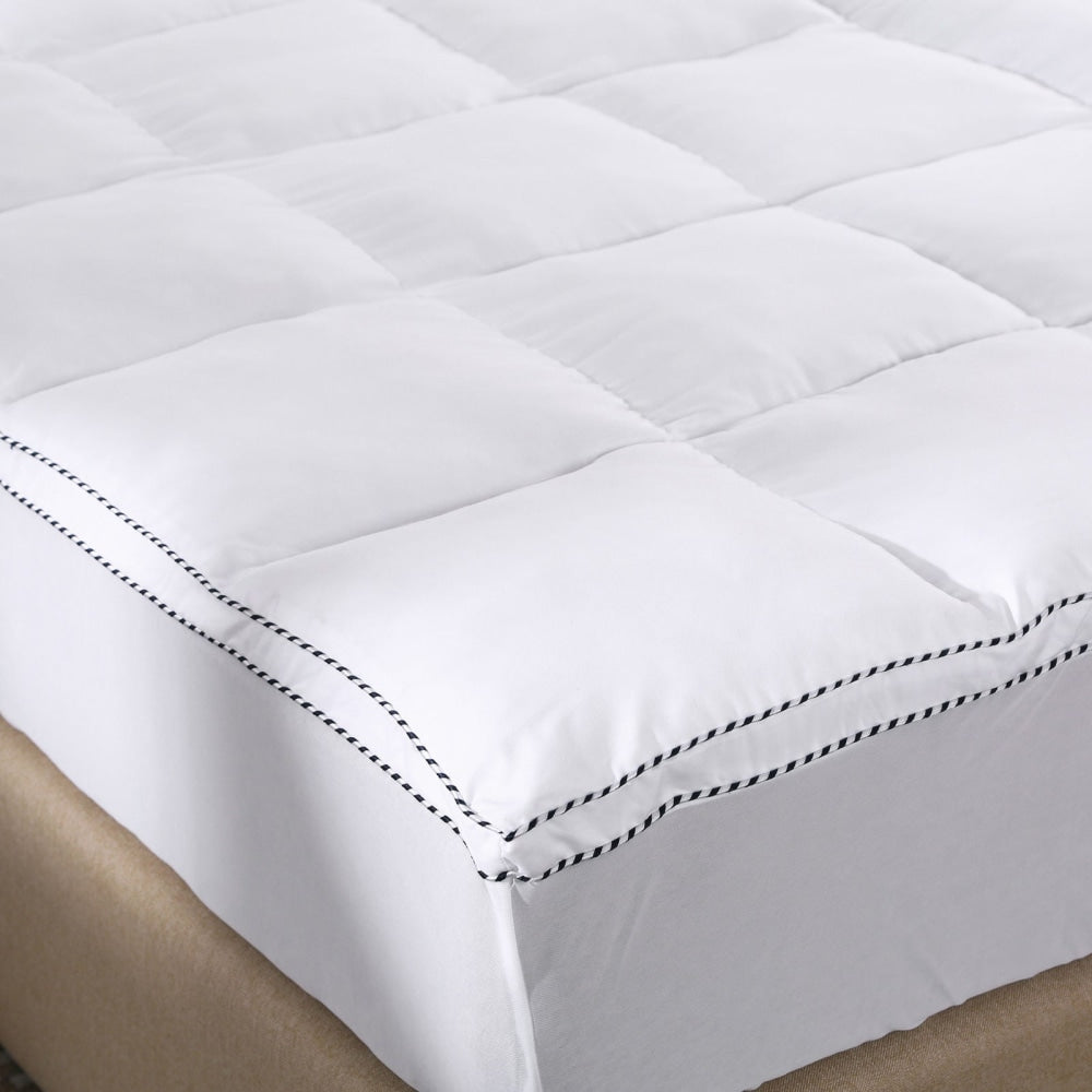Royal Comfort Bamboo Topper - 5cm Gusset-Queen - 1000GSM Mattress Fast shipping On sale