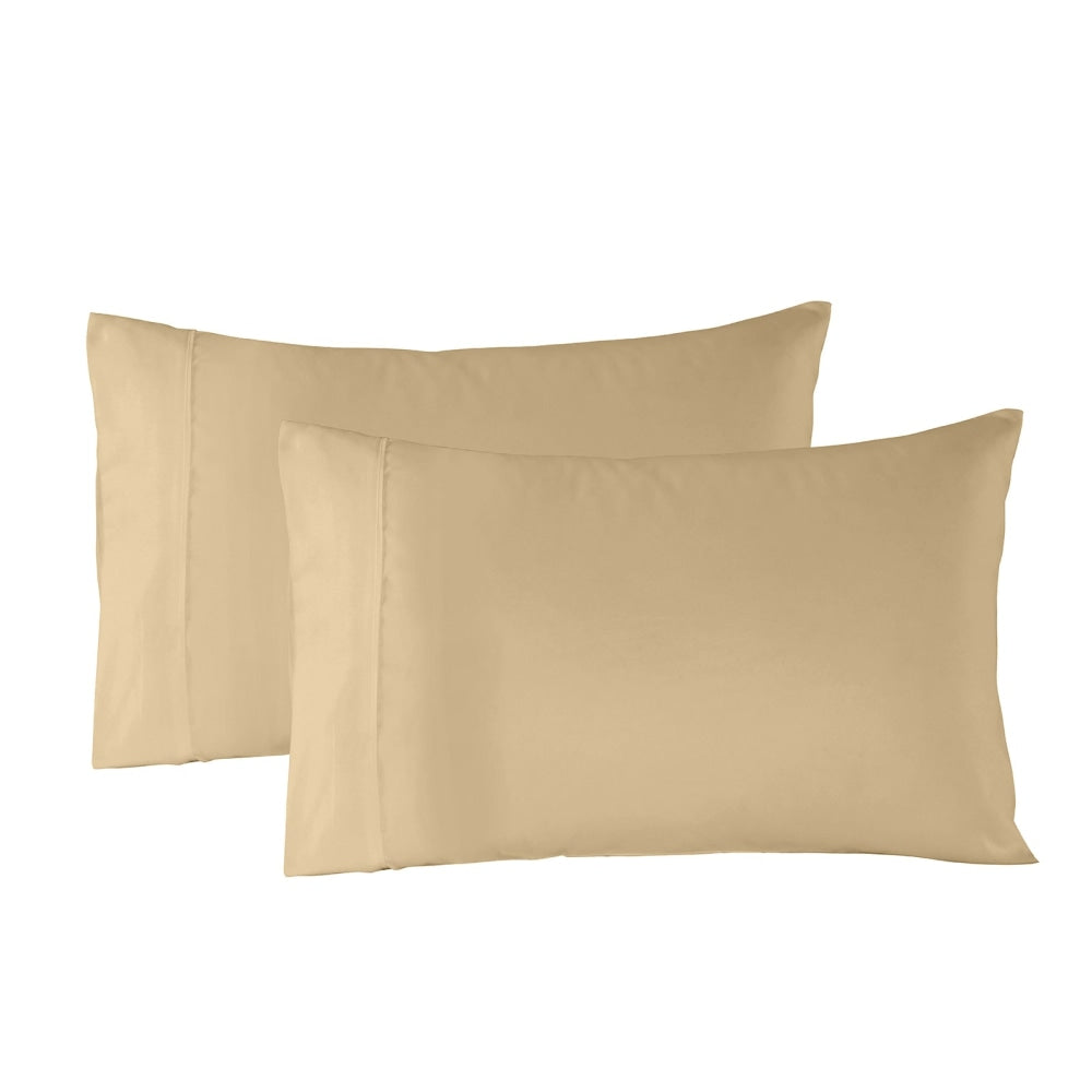 Royal Comfort Blended Bamboo Sheet Oatmeal - King Bed Fast shipping On sale