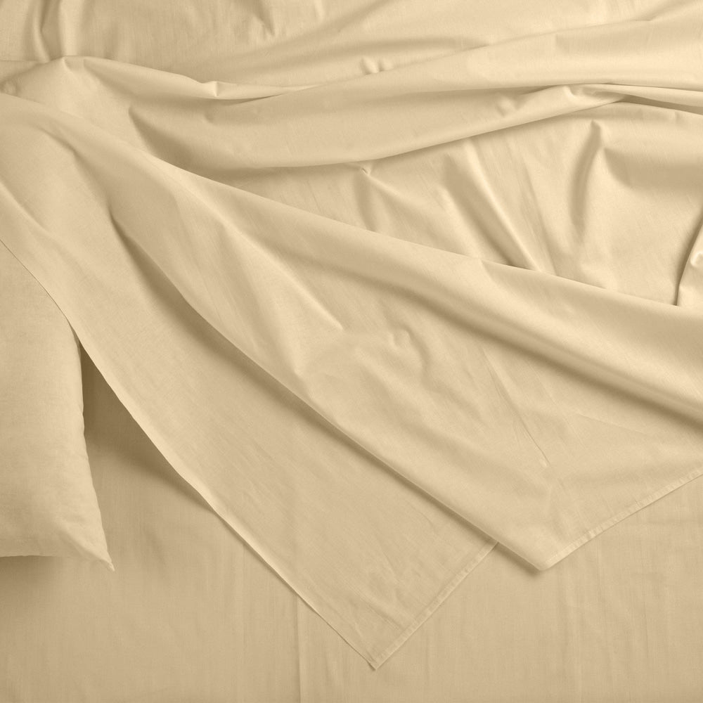 Royal Comfort Blended Bamboo Sheet Oatmeal - King Bed Fast shipping On sale