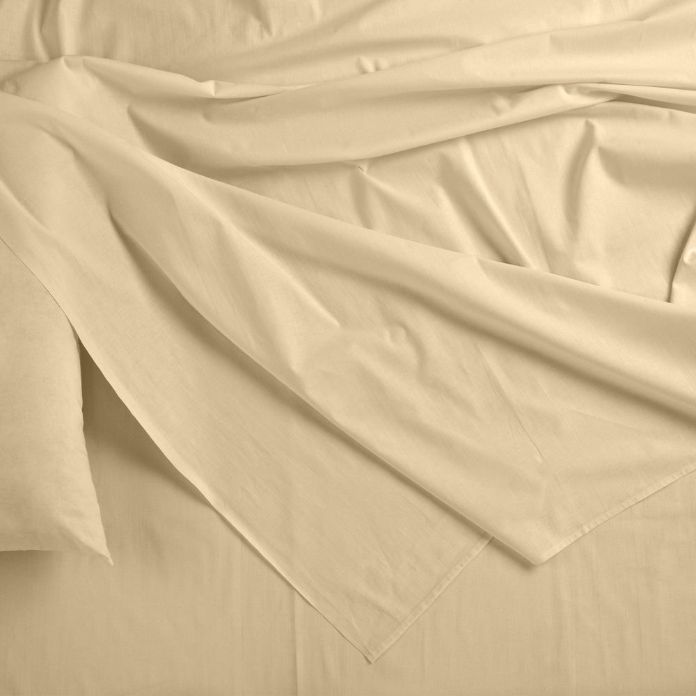 Royal Comfort Blended Bamboo Sheet Oatmeal - Queen Bed Fast shipping On sale