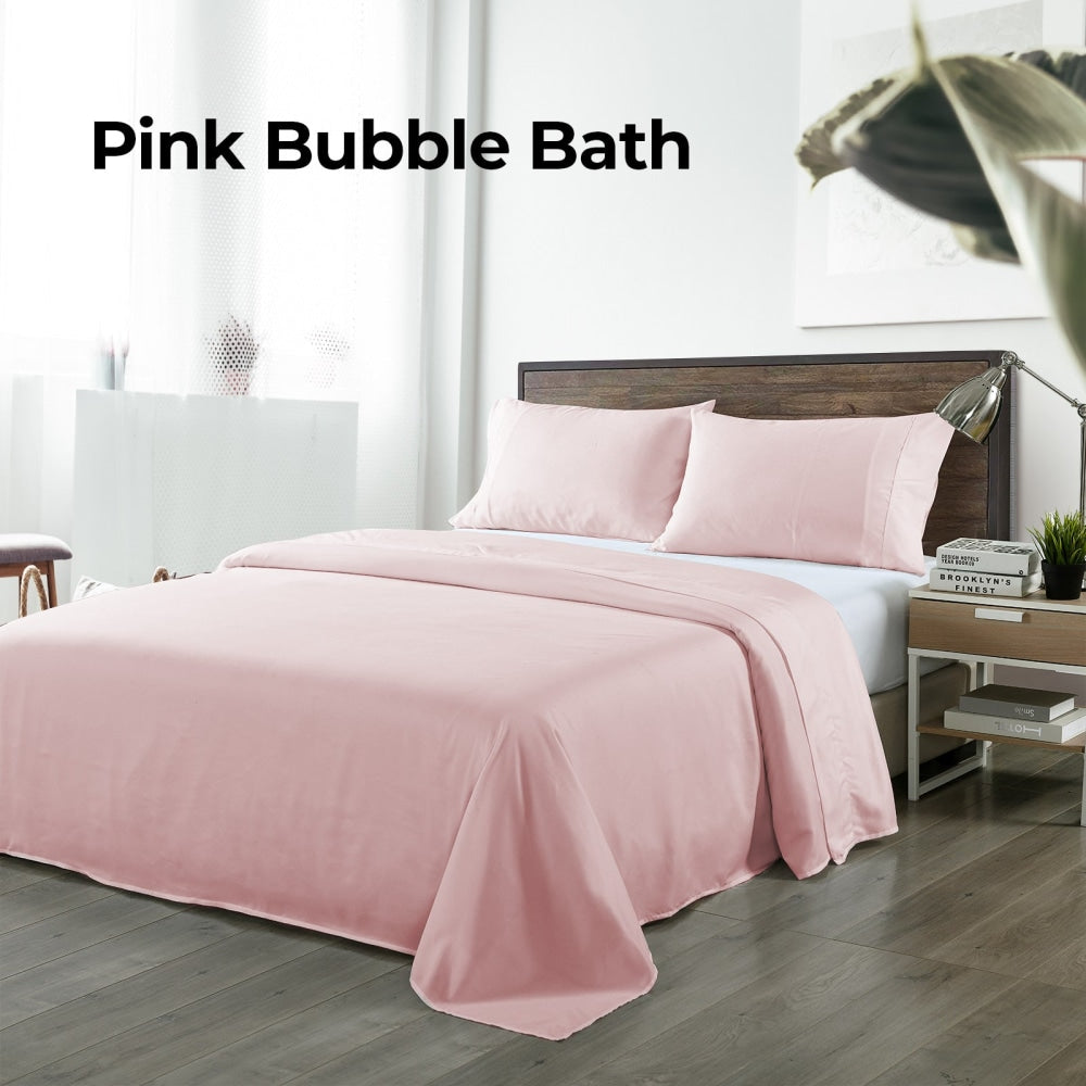 Royal Comfort Blended Bamboo Sheet Set Bubble Bath - Queen Bed Fast shipping On sale