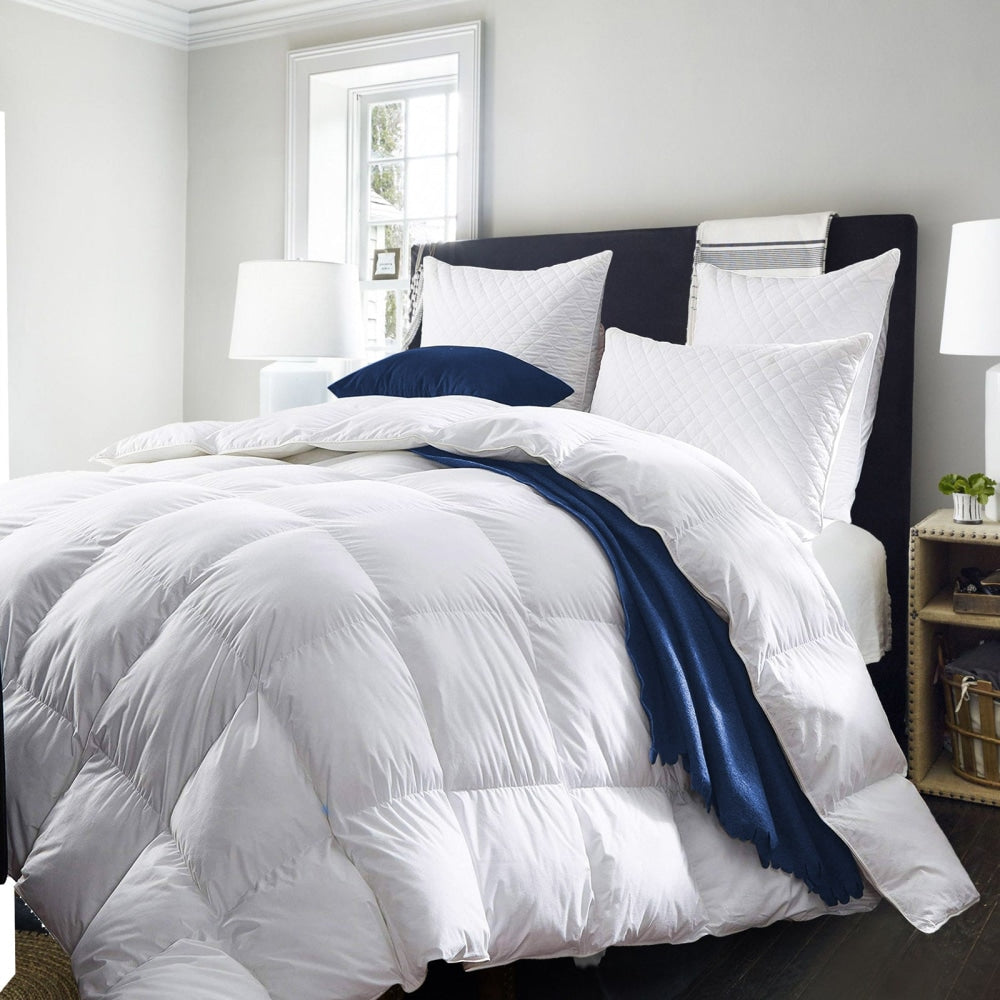 Royal Comfort Duck Down Quilt 50% Feather -King Single Fast shipping On sale