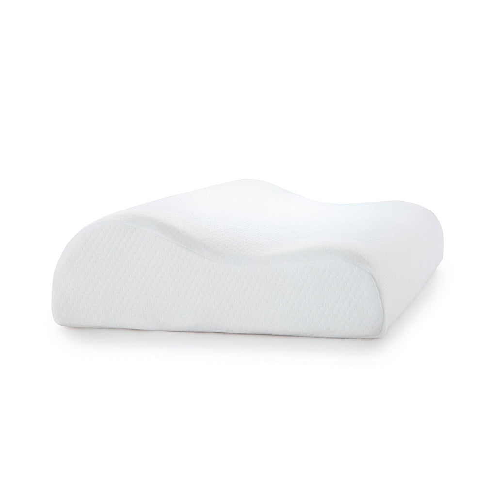 Royal Comfort - Gel Memory Foam Pillow Contour - Twin Pack Fast shipping On sale