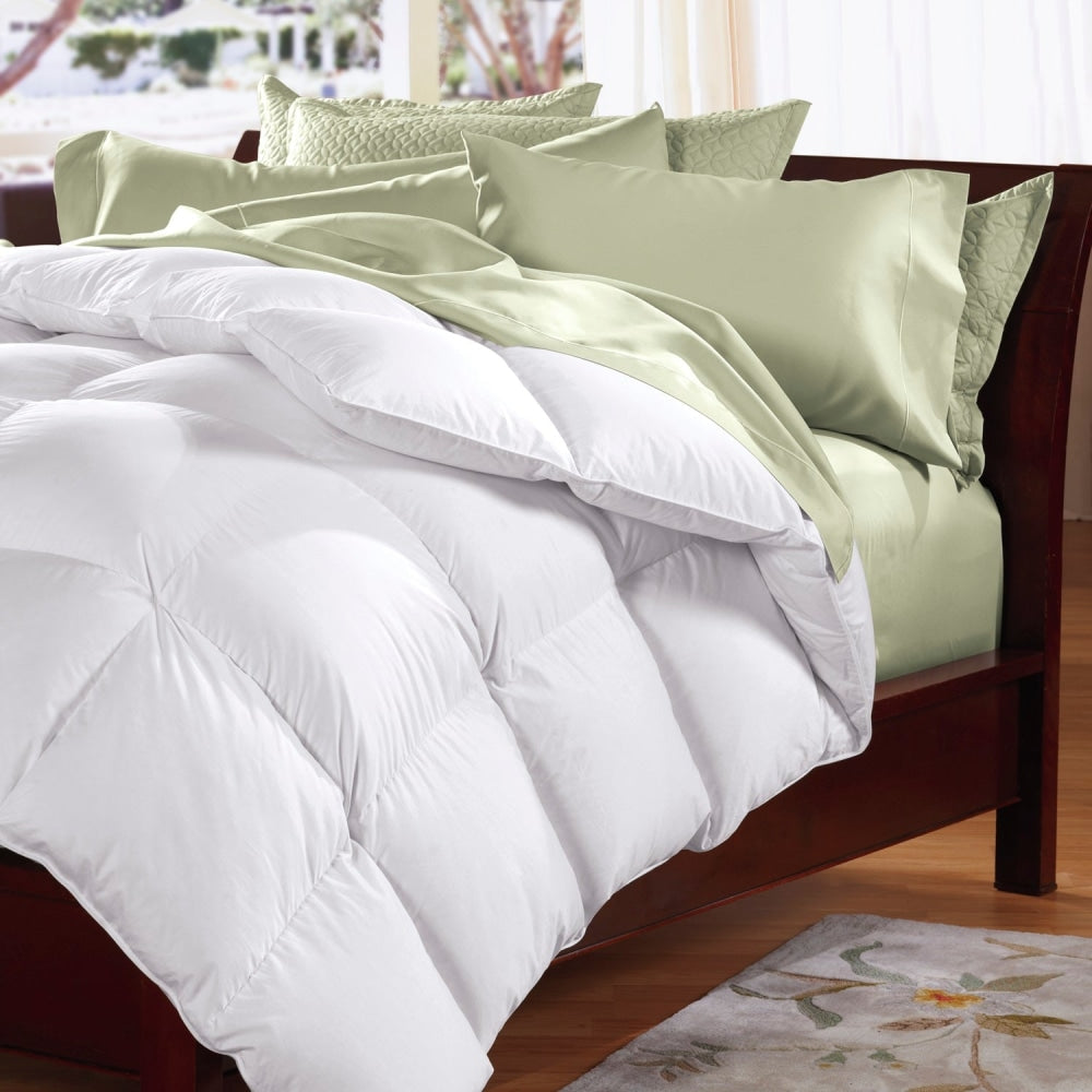 Royal Comfort Goose Feather & Down Quilt - Double - 500GSM Fast shipping On sale