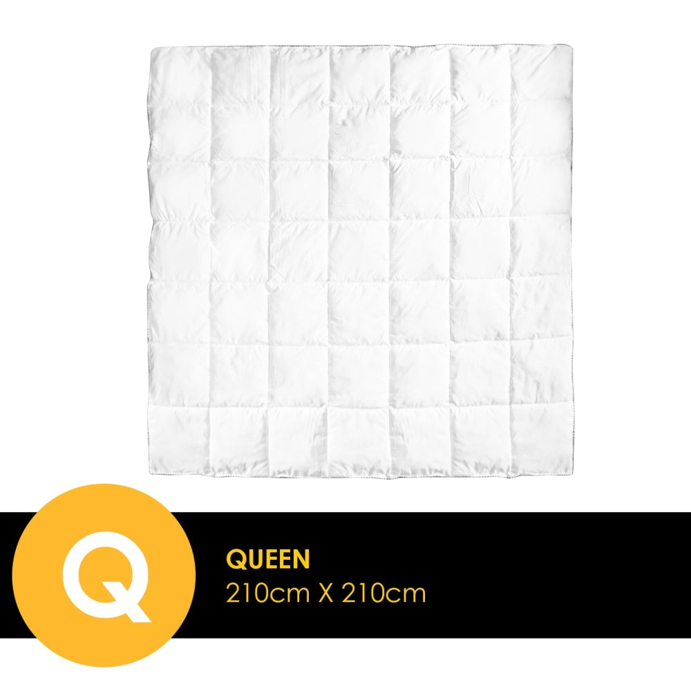 Royal Comfort Luxury Bamboo 250GSM Quilt - Queen Fast shipping On sale