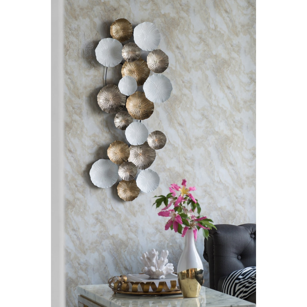 Ryder Scattered Metallic Spheres Wall Art Decoration Home Decor Fast shipping On sale