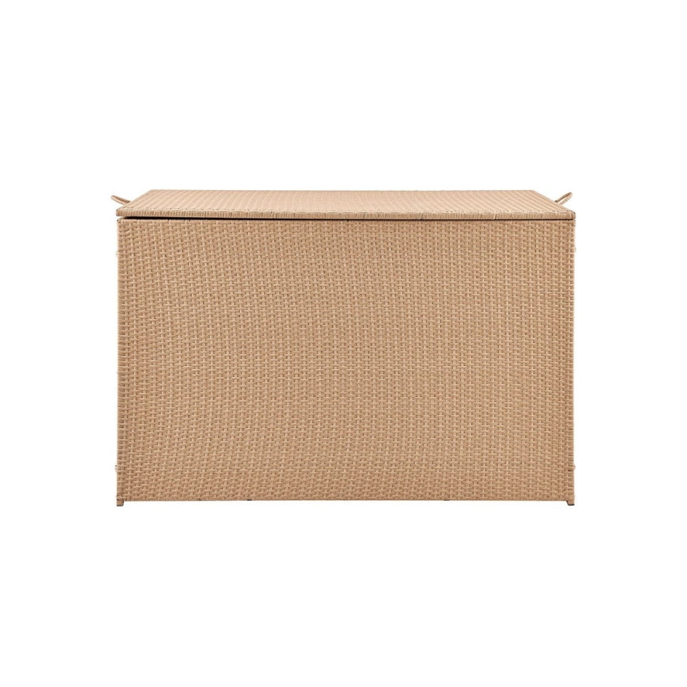 Safra Outdoor Storage Garden Woven Box Large - Natural / Furniture Fast shipping On sale