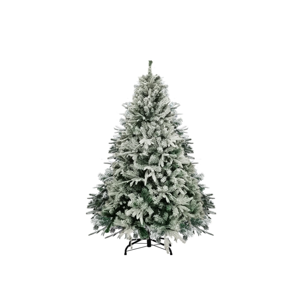 Santaco Christmas Tree 1.2M 4Ft Fairy Lights Snow Flocked Xmas Ornaments Decor Fast shipping On sale