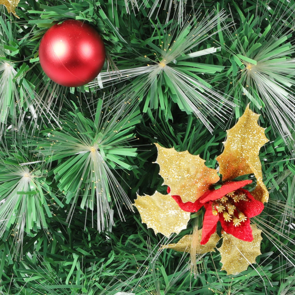 Santaco Christmas Tree 1.8M 6Ft Xmas Decorations Fibre Optic Multicolour Lights Fast shipping On sale