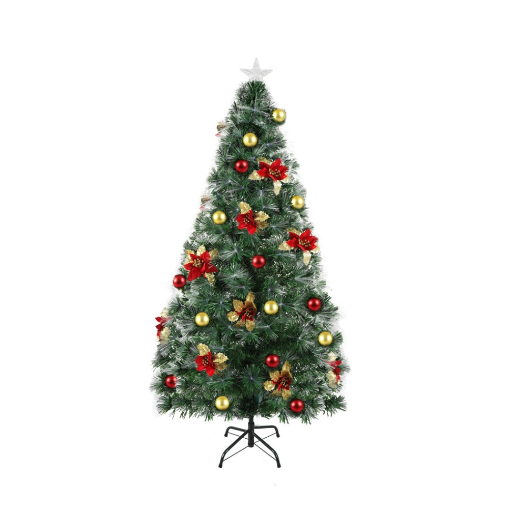 Santaco Christmas Tree 2.1M 7Ft Xmas Decorations Fibre Optic Multicolour Lights Fast shipping On sale