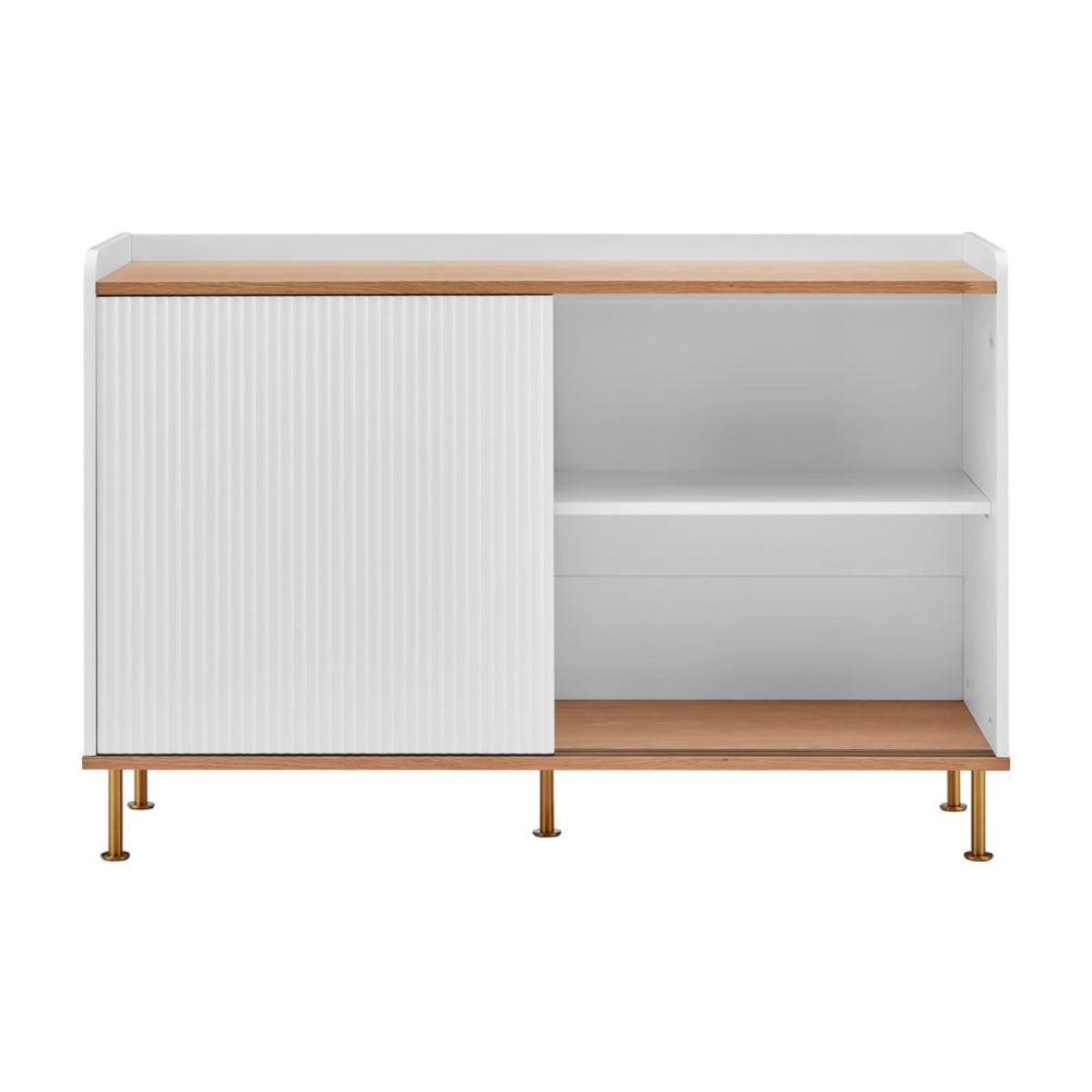 Sao Paulo Buffet Unit Sideboard Storage Cabinet - White & Fast shipping On sale